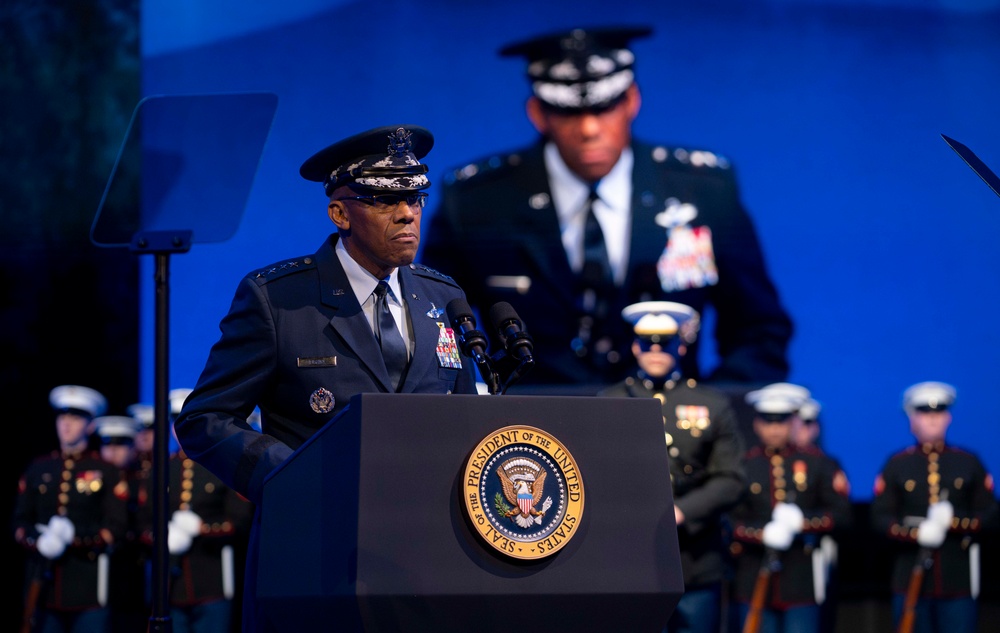 Armed Forces Farewell Ceremony Honoring President Joseph Biden