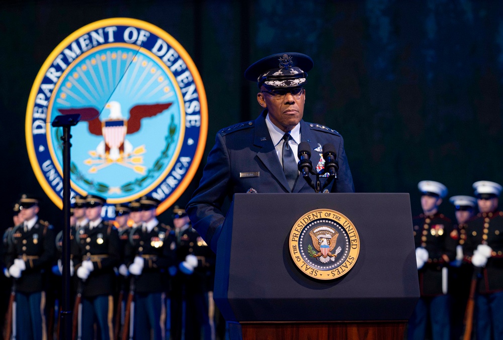 Armed Forces Farewell Ceremony Honoring President Joseph Biden