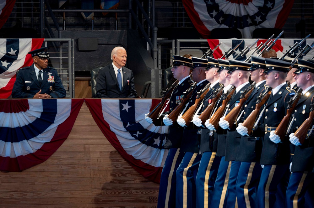 Armed Forces Farewell Ceremony Honoring President Joseph Biden