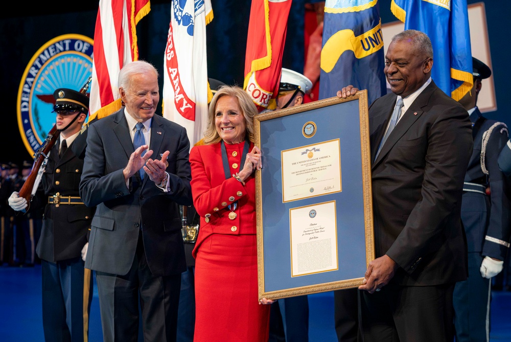 Armed Forces Farewell Ceremony Honoring President Joseph Biden