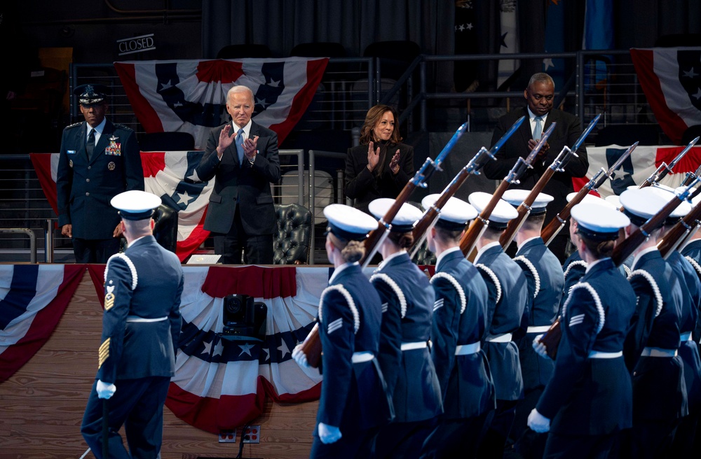 Armed Forces Farewell Ceremony Honoring President Joseph Biden