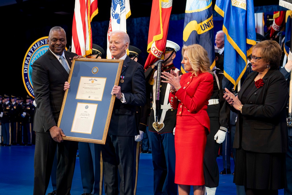 Armed Forces Farewell Ceremony Honoring President Joseph Biden