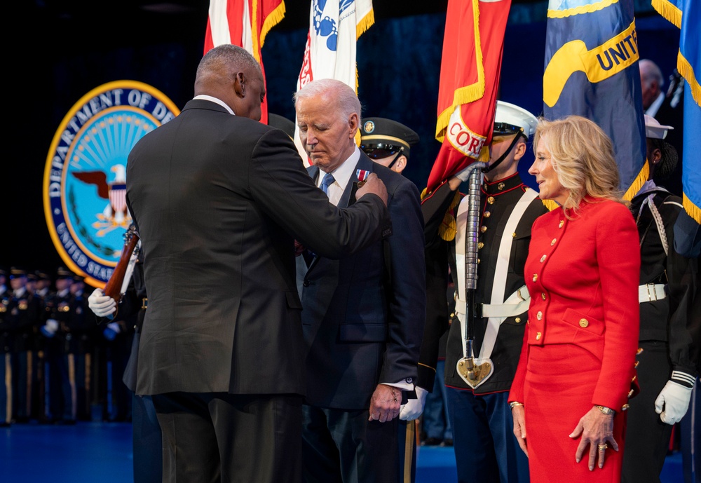 Armed Forces Farewell Ceremony Honoring President Joseph Biden