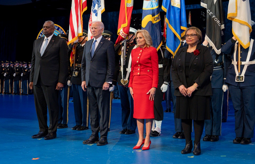 Armed Forces Farewell Ceremony Honoring President Joseph Biden