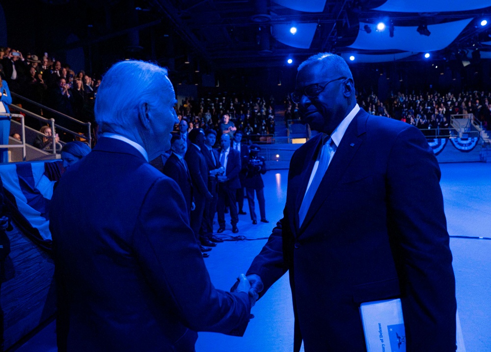 Armed Forces Farewell Ceremony Honoring President Joseph Biden