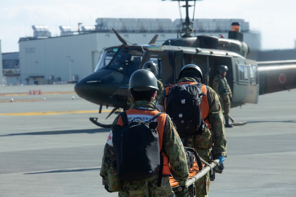 MCAS Iwakuni and JGSDF participate in Exercise Nankai Rescue