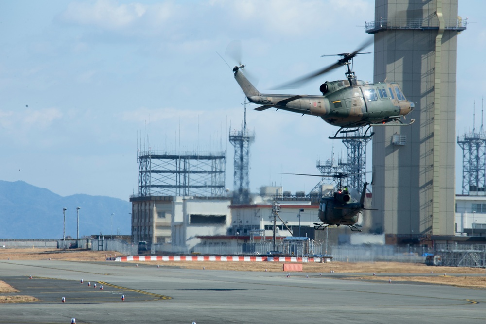 MCAS Iwakuni and JGSDF participate in Exercise Nankai Rescue