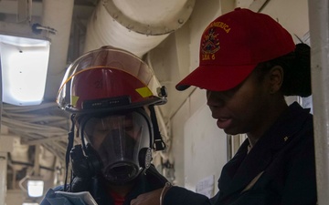 Flying Squad Drill aboard USS America (LHA 6)