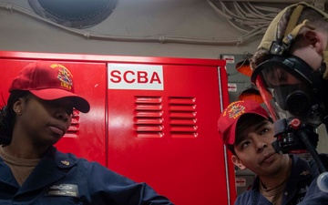 Flying Squad Drill aboard USS America (LHA 6)