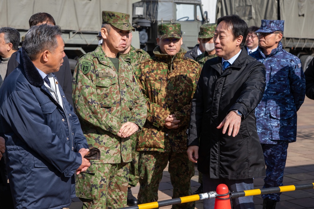 Exercise Nankai Rescue 2024 and Distinguished Visitors