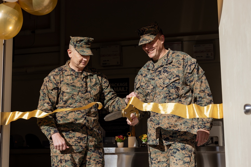 Mail is Morale: Camp Mujuk hosts ribbon-cutting ceremony for new post office