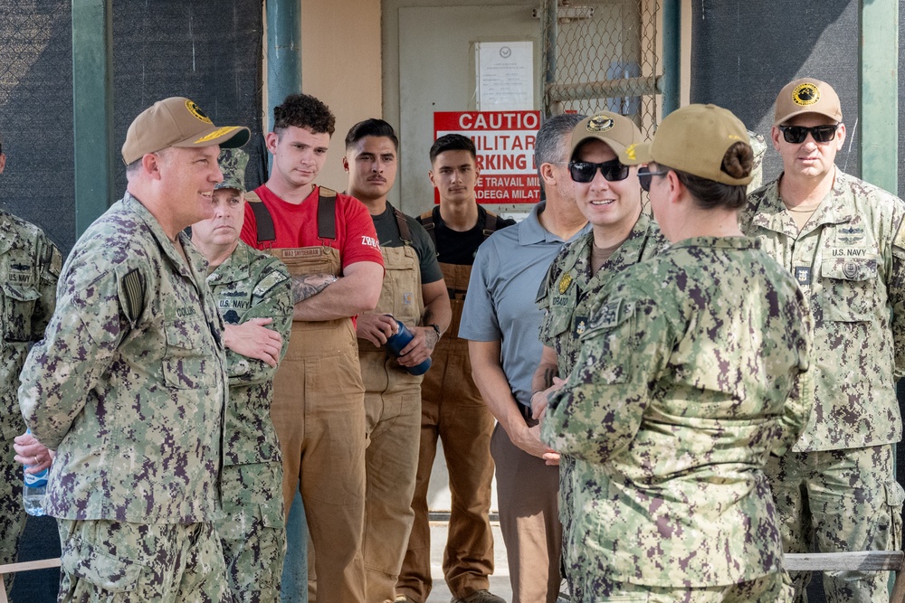 REGCOM Visits Camp Lemonnier