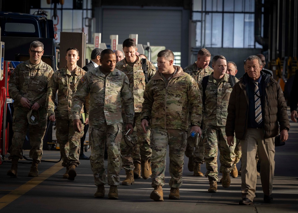 Enabling power projection: 21TSC hosts Deputy CoS, G-3/5/7 touring strategic sites of USAG Rheinland-Pfalz