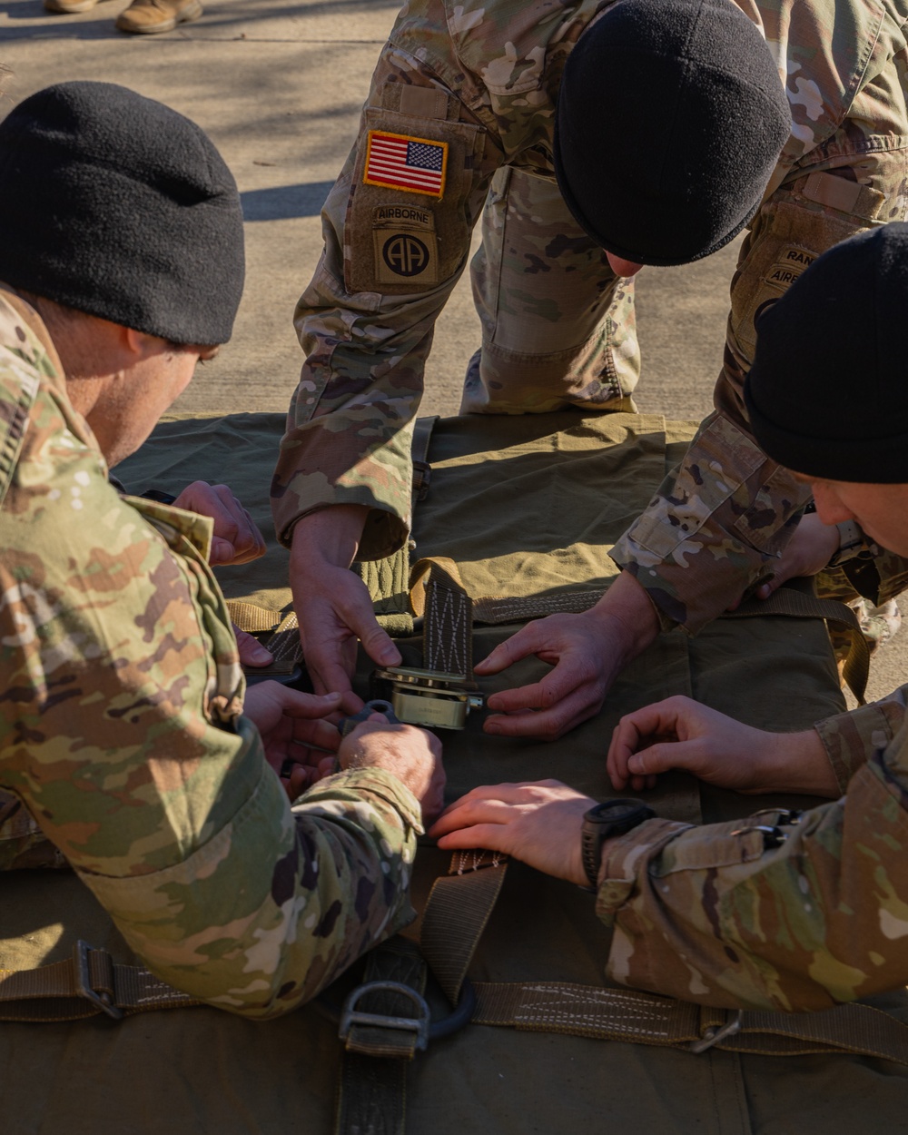 1-508th PIR conducts 1st Sgt. Funk DRE RIGEX