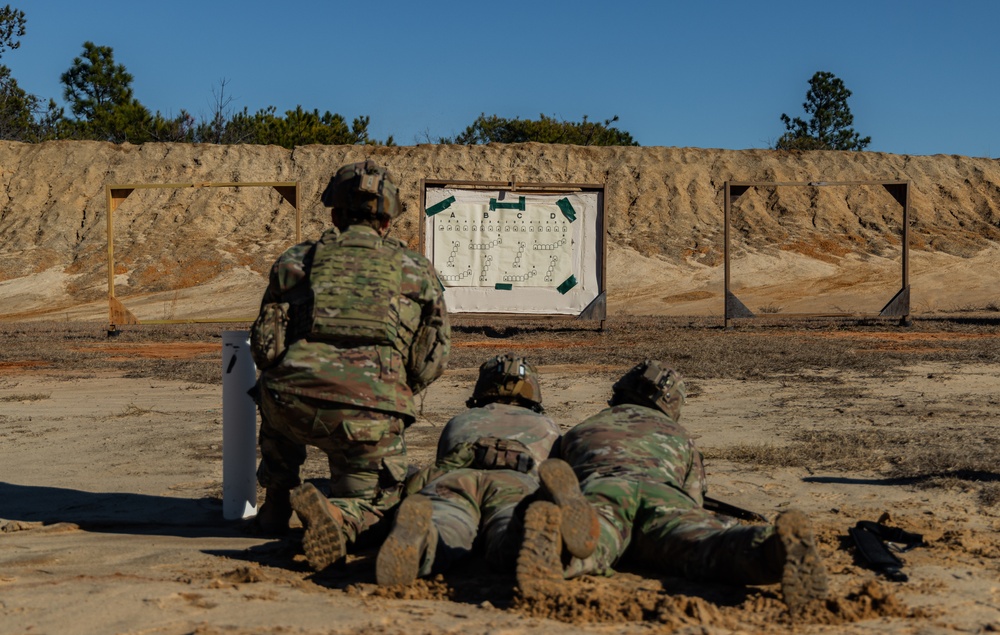 1-508th PIR conducts 1st Sgt. Funk DRE weapons qualification