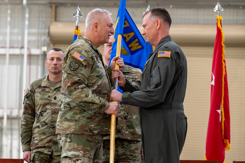 Change of command ceremony marks Sigler's transition to lead 167th Airlift Wing