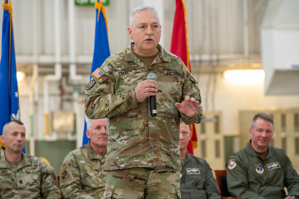 Change of command ceremony marks Sigler's transition to lead 167th Airlift Wing