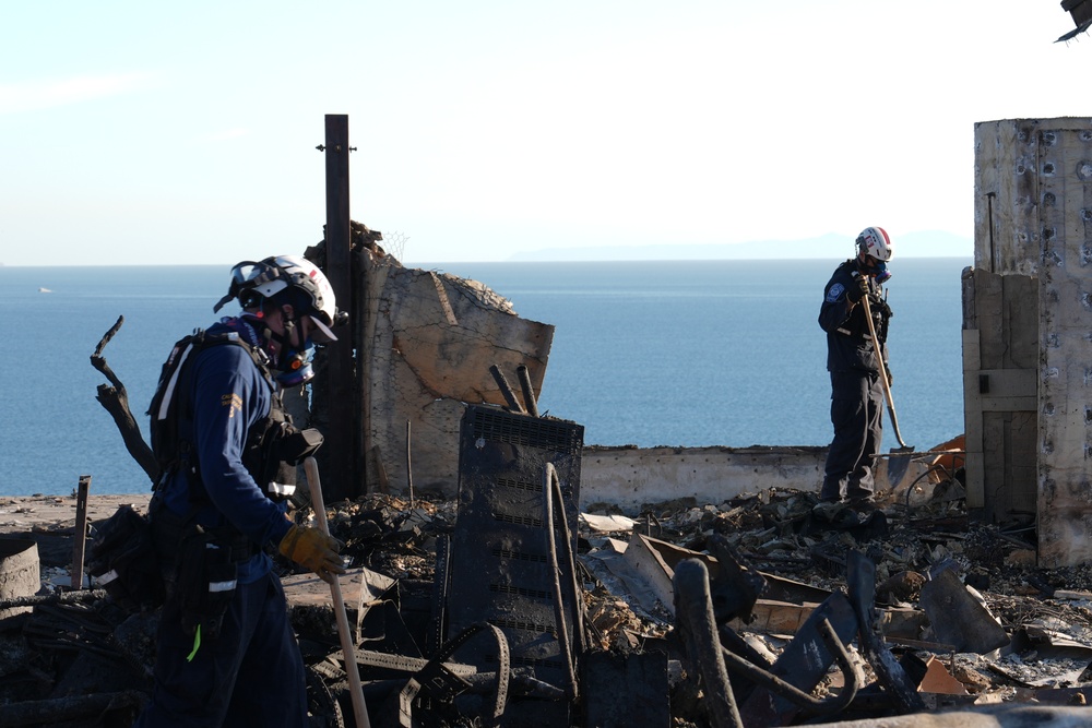 Search Efforts Contnue in Areas Impacted by the L.A. County Wildfires