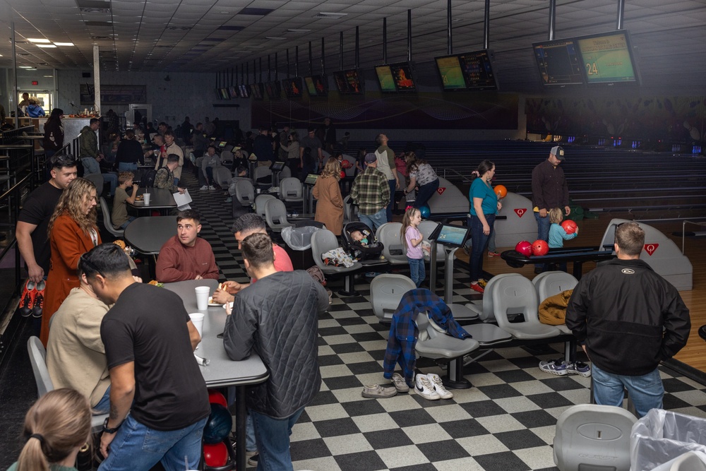 Marine Combat Training Battalion, School of Infantry-East hosts family day bowling event