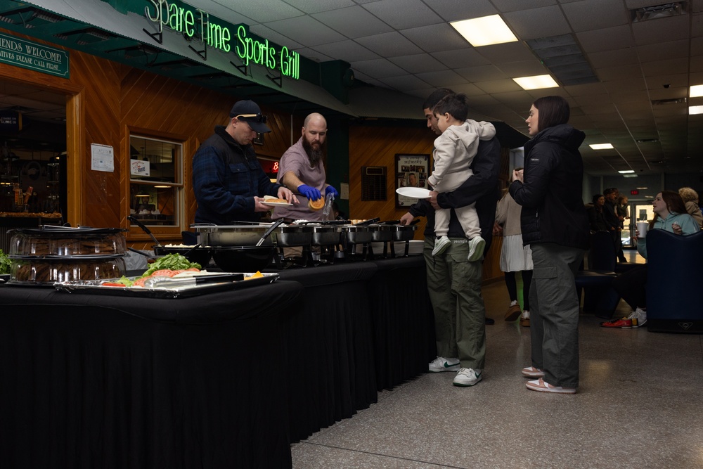 Marine Combat Training Battalion, School of Infantry-East hosts family day bowling event