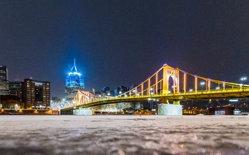 Inland navigation operations continues despite frozen Pittsburgh riverways