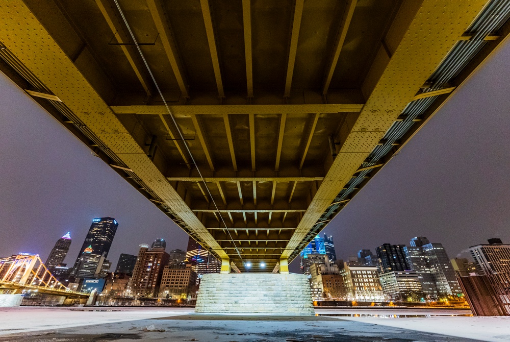 Inland navigation operations continues despite frozen Pittsburgh riverways