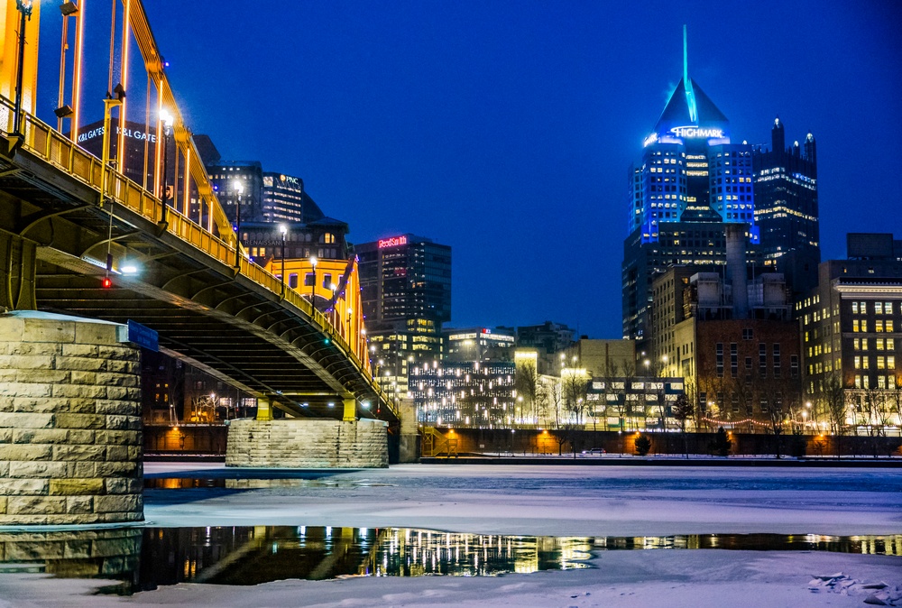 Inland navigation operations continues despite frozen Pittsburgh riverways