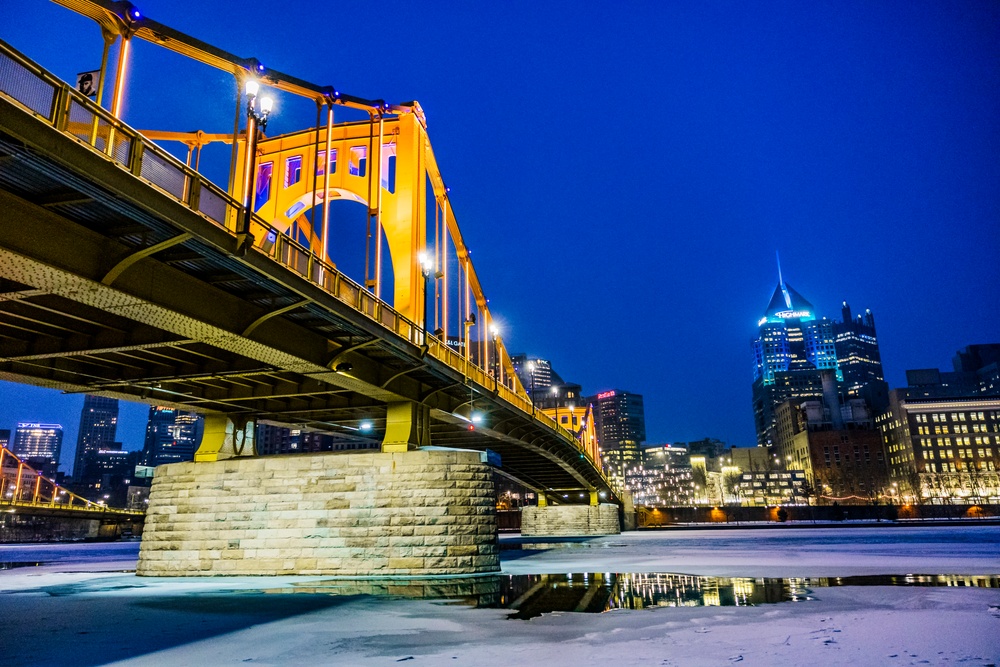 Inland navigation operations continues despite frozen Pittsburgh riverways