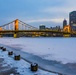 Inland navigation operations continues despite frozen Pittsburgh riverways