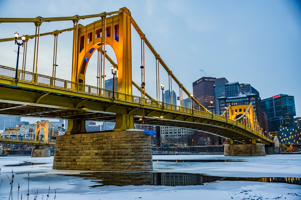 Inland navigation operations continues despite frozen Pittsburgh riverways