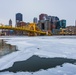 Inland navigation operations continues despite frozen Pittsburgh riverways