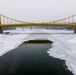 Inland navigation operations continues despite frozen Pittsburgh riverways