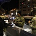 330th and 670th Military Police Companies Maintain Security Near the LA Wildfires As The Sun Sets