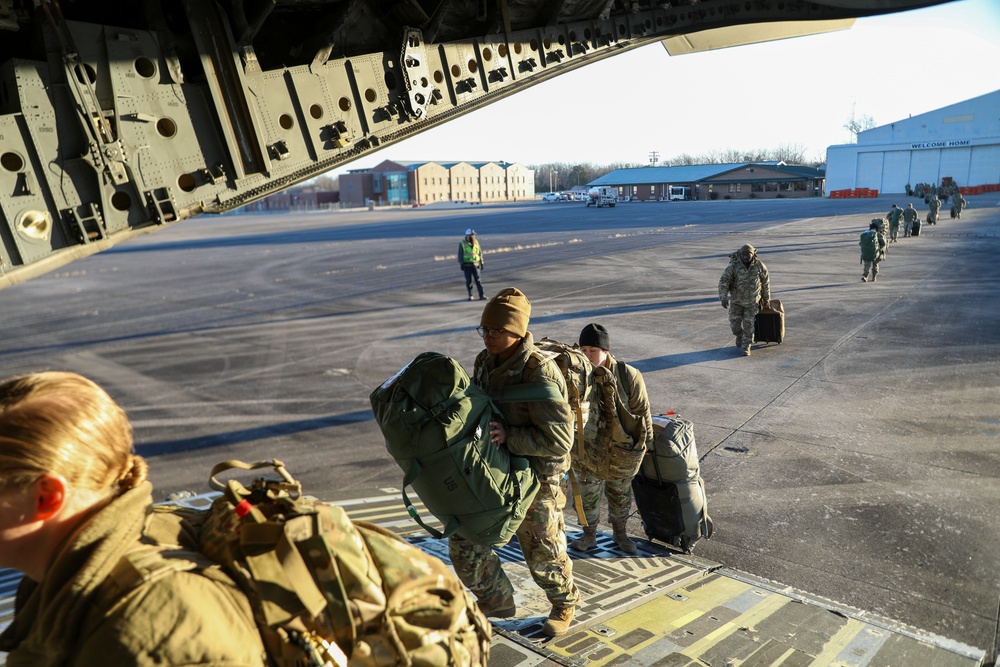 Tennessee National Guard supports 60th Presidential Inauguration