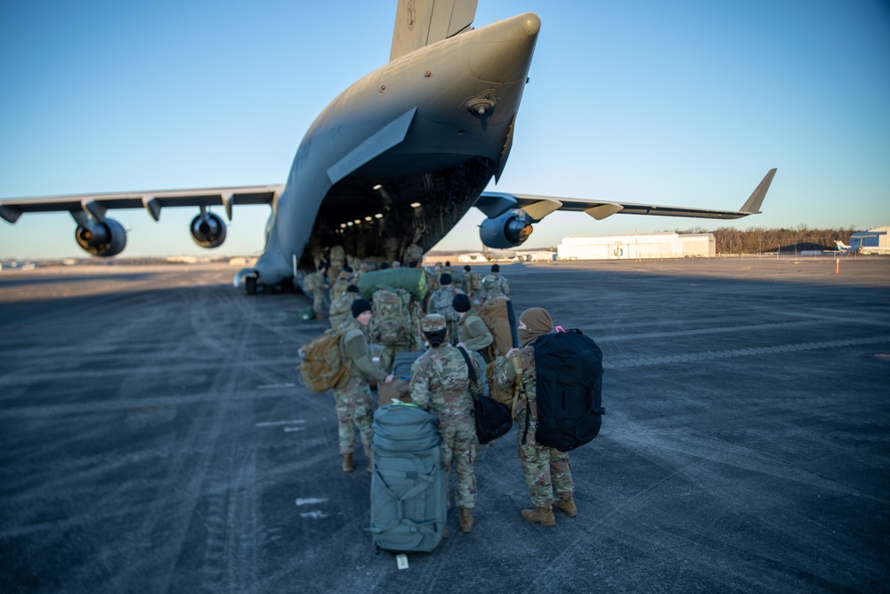 Tennessee National Guard supports 60th Presidential Inauguration