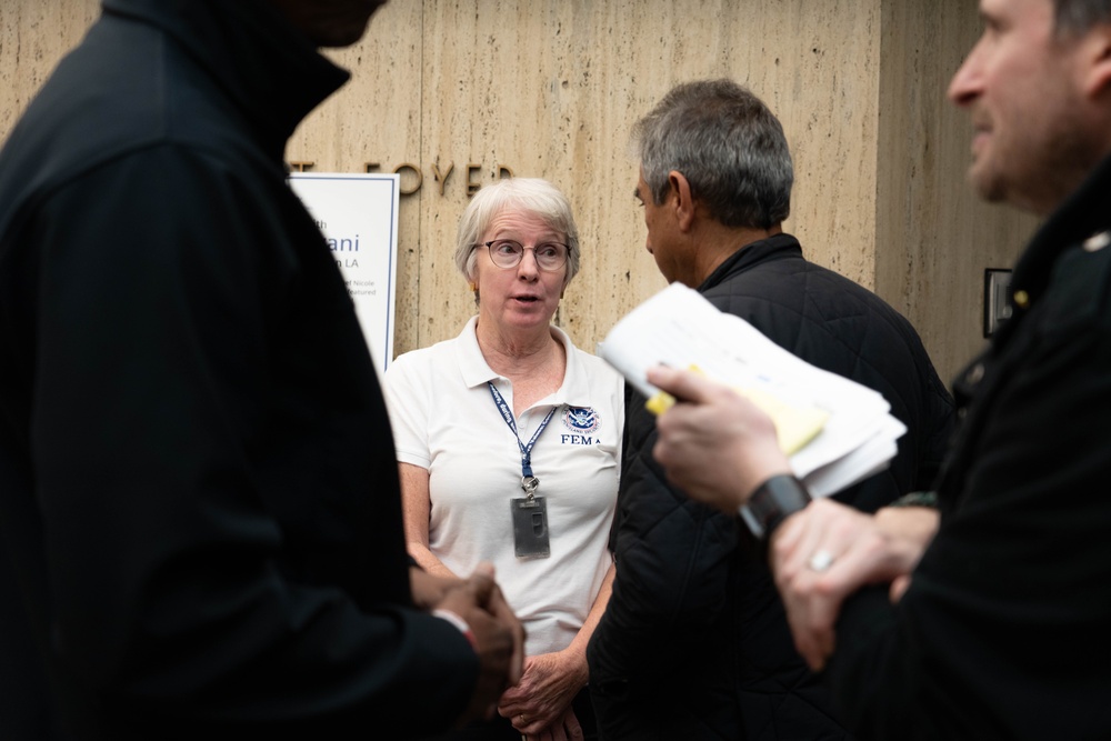 FEMA and the California Department of Forestry and Fire Protection Meets With Community Leaders