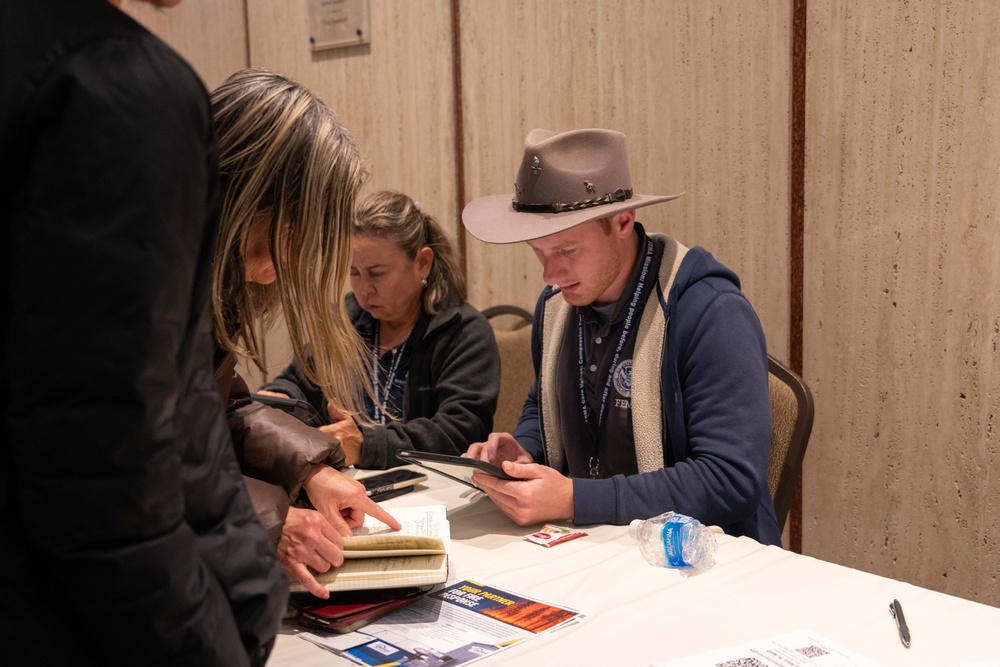 FEMA and the California Department of Forestry and Fire Protection Meets With Community Leaders