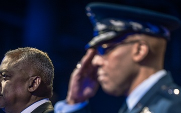 Chairman of the Joint Chiefs of Staff Hosts Armed Forces Farewell Tribute Honoring Secretary of Defense Austin