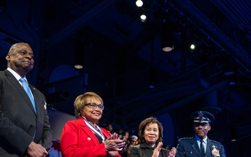 Chairman of the Joint Chiefs of Staff Hosts Armed Forces Farewell Tribute Honoring Secretary of Defense Austin