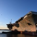 Ex-USS John F. Kennedy Embarks on Final Journey from the City Where the Navy Began