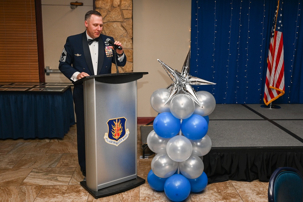 97th AMW celebrates newly inducted NCOs