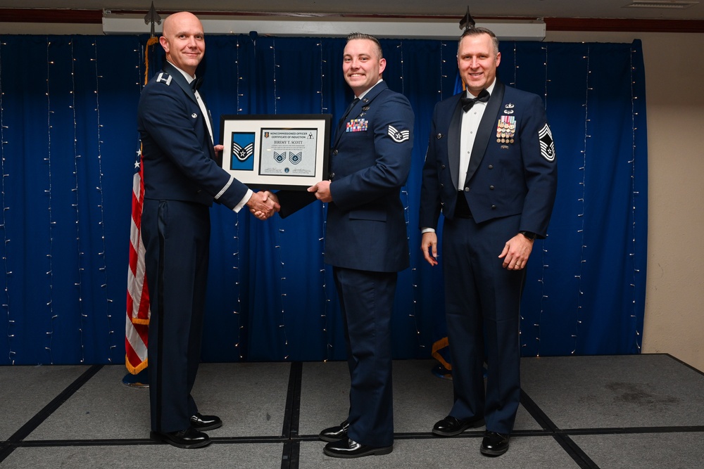 97th AMW celebrates newly inducted NCOs