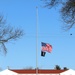 Fort McCoy remembers President Carter with flag at half-staff