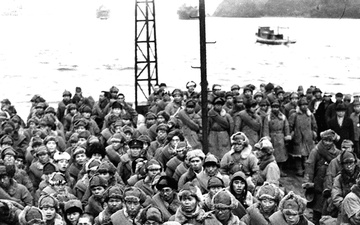 441st CIC Detachment Screens Repatriated Japanese Prisoners (JAN 1948)