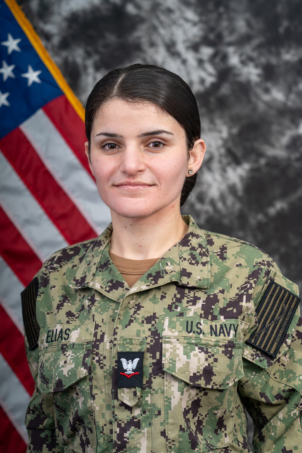 Navy Petty Officer 3rd Class Diana Elias