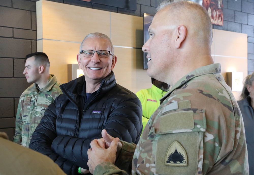 Chef Irvine Visits National Guard Service Members Preparing to Support 60th Presidential Inauguration