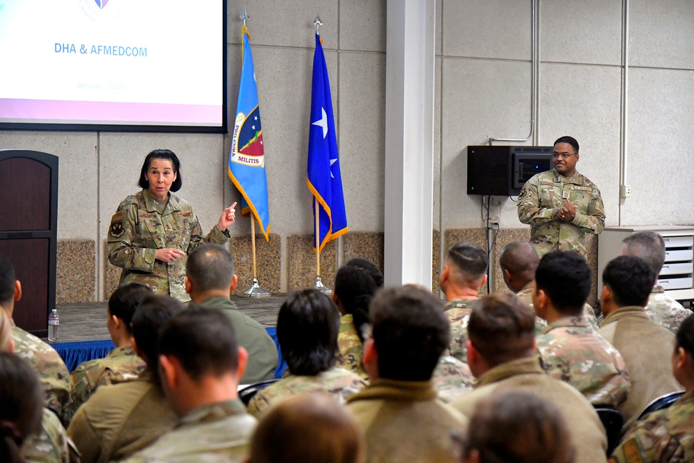 Hill AFB hosts Maj. Gen. Jeannine M. Ryder to discuss medical readiness and organizational changes