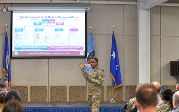 Hill AFB hosts Maj. Gen. Jeannine M. Ryder to discuss medical readiness and organizational changes