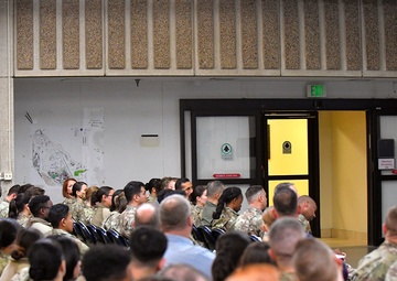 Hill AFB hosts Maj. Gen. Jeannine M. Ryder to discuss medical readiness and organizational changes