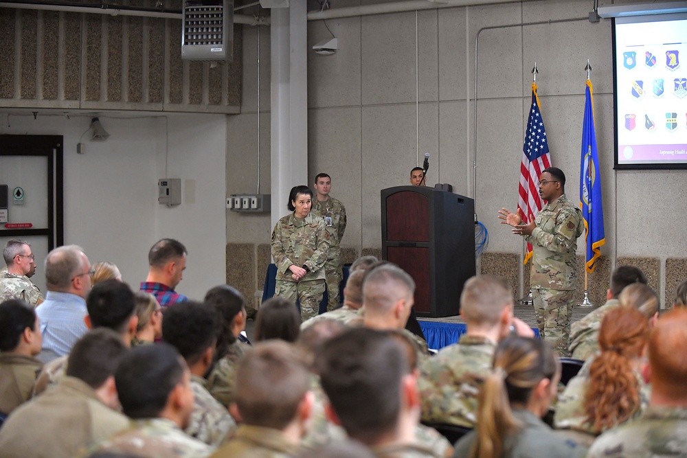 Hill AFB hosts Maj. Gen. Jeannine M. Ryder to discuss medical readiness and organizational changes